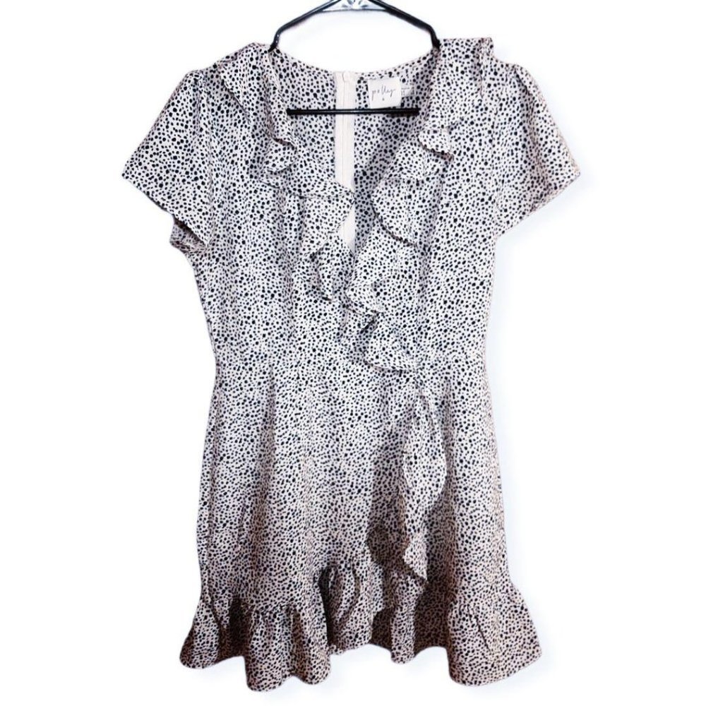 Princess Polly Ruffle Wrap Dress sz US 6